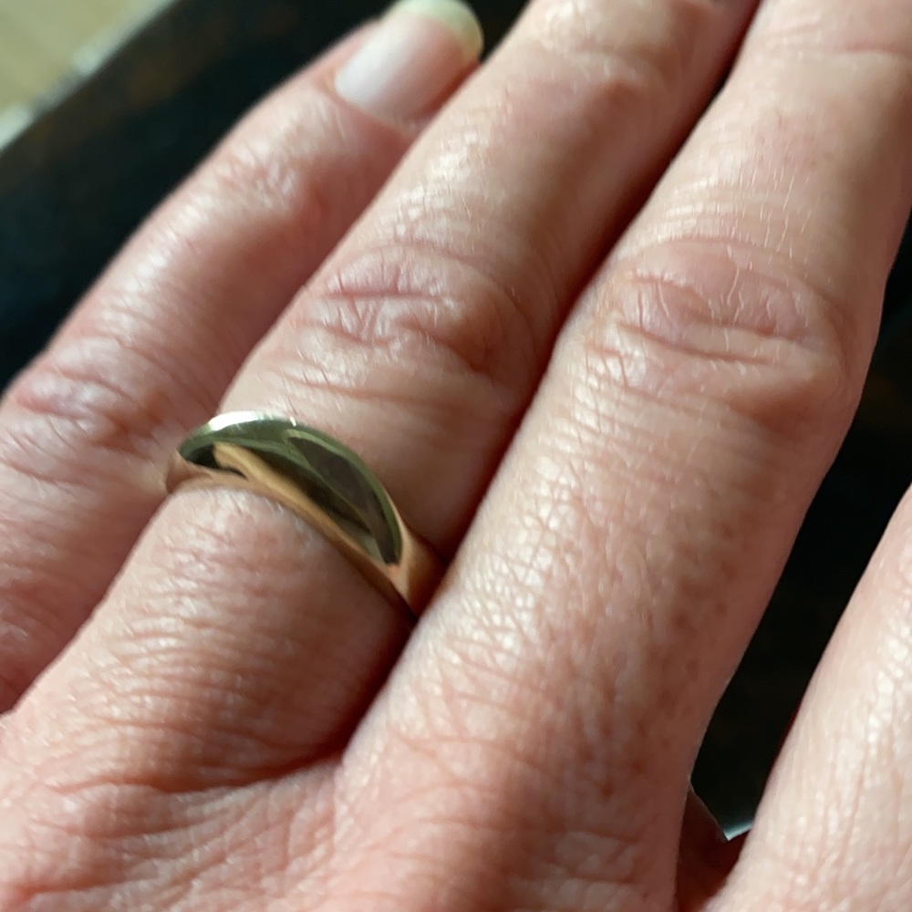 18k withe gold ring - Picture 4 of 4